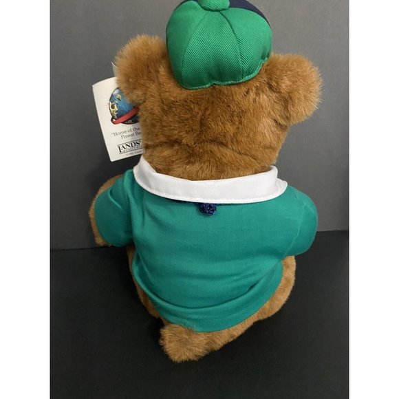 LANDS' END & GUND COACH PAUL BEAR LIMITED EDITION 1991 PLUSH WITH BOX VINTAGE - Picture 6 of 9